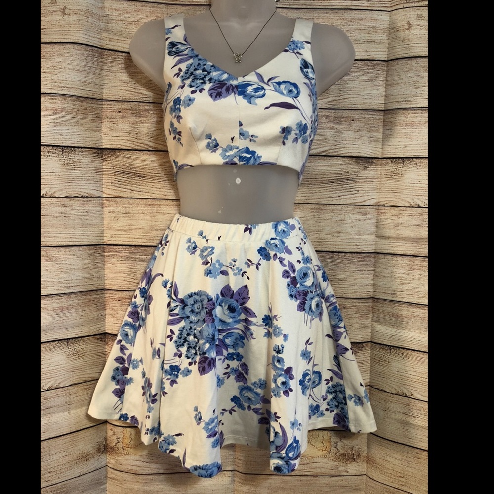 Summer princess skirt with mini top